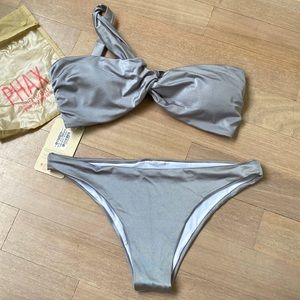 Silver Bikini Made in Colombia SOLD AS SET